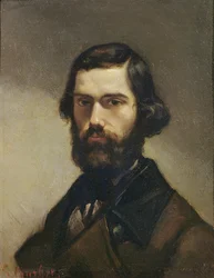 Portrait de Jules Vallès (1832-85) vers 1861